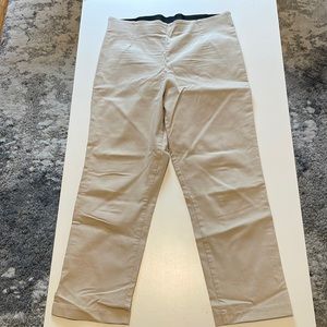 Equestrian tan dress capris